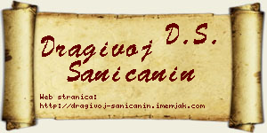 Dragivoj Saničanin vizit kartica